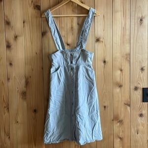 LEVI'S Vintage 70s Overall Braces Jumper Dress Lady Levi’s